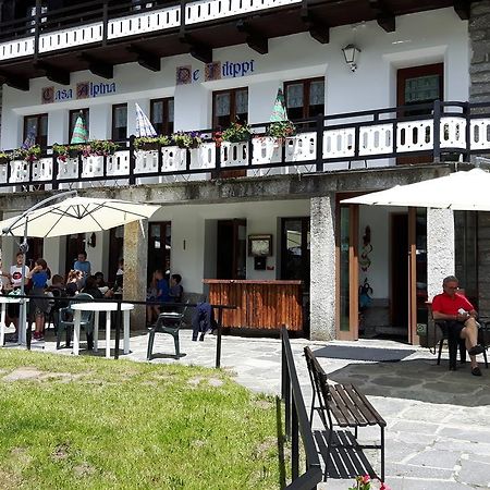 Casa Alpina De Filippi Hotel Macugnaga Luaran gambar